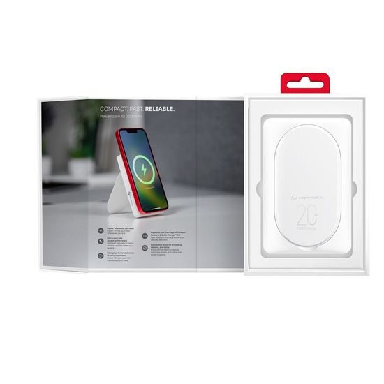 Powerbanka MagSafe F10K2 QC3.0 20W 10000 mAh bílá - FORCELL