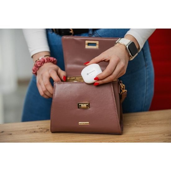 Bezdrátová sluchátka Bílá - FORCELL F-AUDIO (ANC)