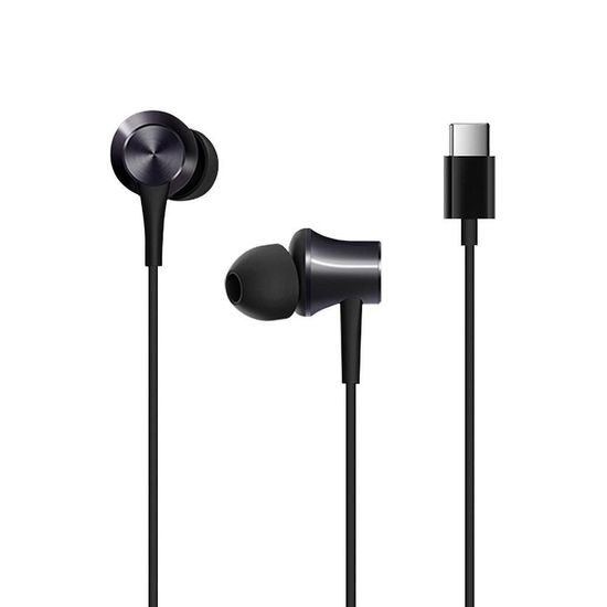 Originalní sluchátka Xiaomi USB-C černé