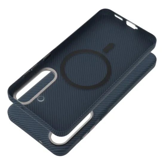 Obal / kryt na Samsung Galaxy S26 s MagSafe modrý - Kevlar