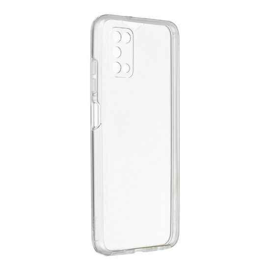 Obal / kryt pre Samsung Galaxy A03S transparentný - Forcell 360 Full Cover