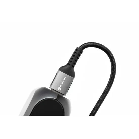 Kabel typ USB / USB-C QC4.0 3A 66W, 3 m - černý Forcell F-ENERGY