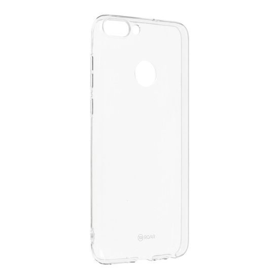 Obal / kryt pre Huawei P Smart transparentný - Jelly Case Roar