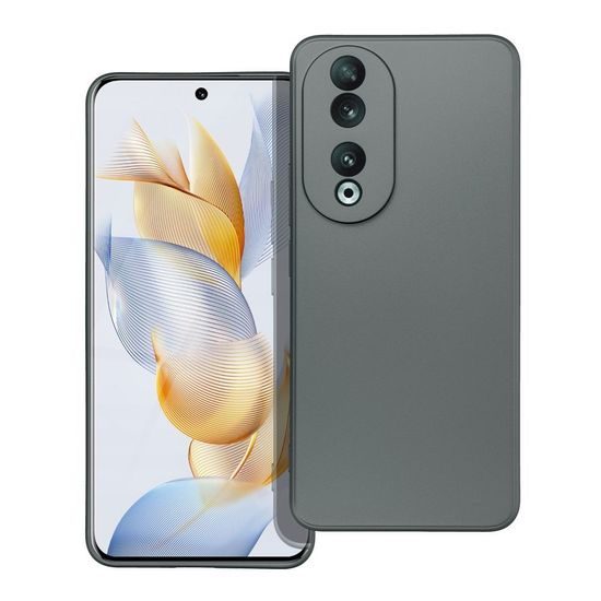 Obal / kryt na Honor 90 5G šedý - METALLIC