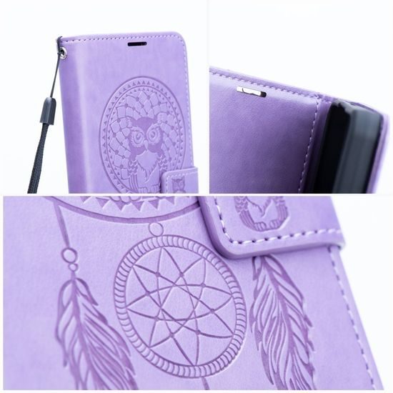 Pouzdro / obal na Xiaomi Redmi NOTE 13 5G fialový - knížkový MEZZO Book