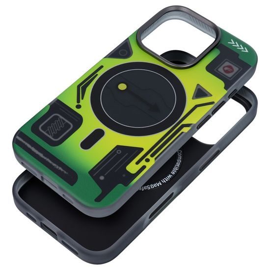 Obal / kryt na Apple iPhone 16 Pro Max s podporou MagSafe cyber green - FORCELL F-PROTECT