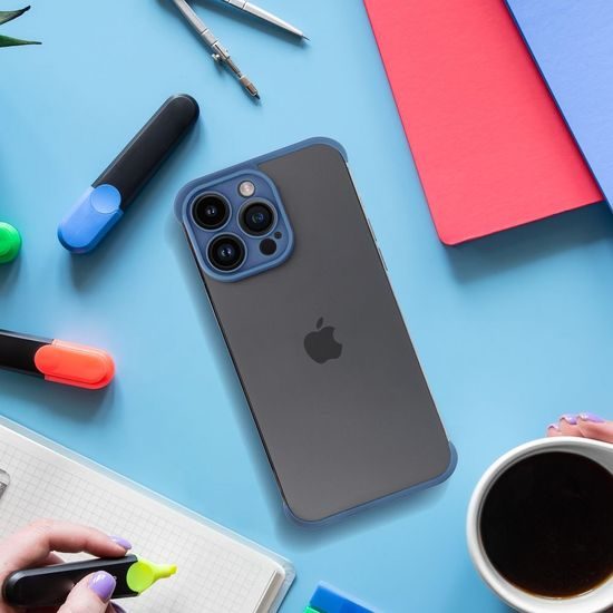 Obal / kryt na Apple iPhone 15 Plus modré - MINI BUMPERS