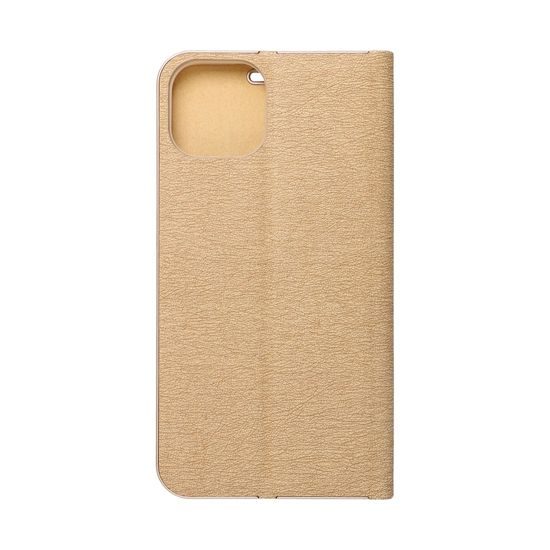 Pouzdro / obal na Xiaomi Redmi NOTE 13 PRO Plus 5G zlaté - knížkové LUNA Book Gold
