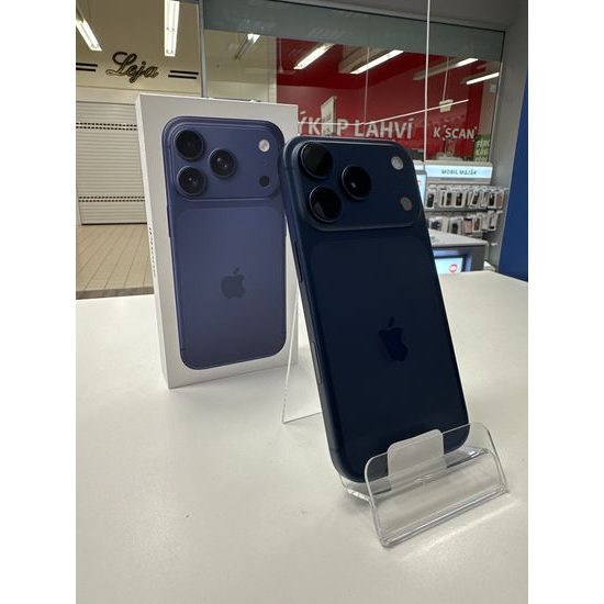 Apple iPhone 17 Pro 256GB modrý - použitý (ZÁNOVNÍ)