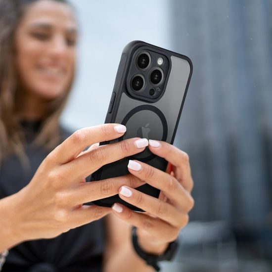 Obal / kryt na Apple iPhone 11 PRO černé - Full Matte Mag Cover