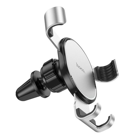 Držák do auta do ventilace stříbrný - HOCO CA56 Plus