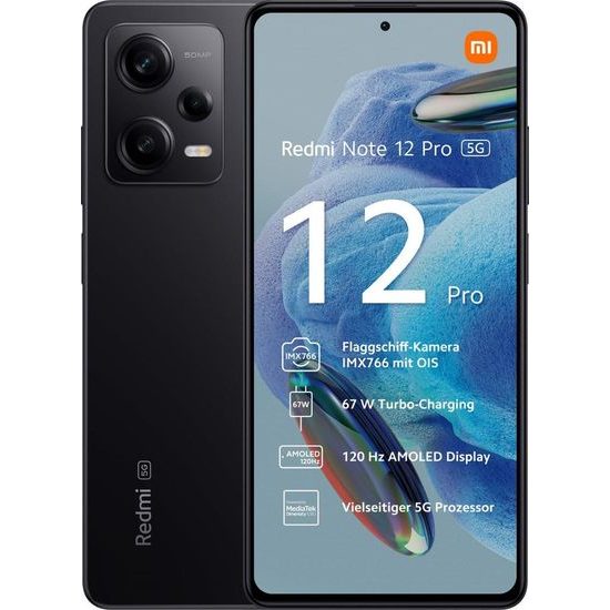 Xiaomi Redmi Note 12 Pro 5G 6GB/128GB černý - použitý (A+)