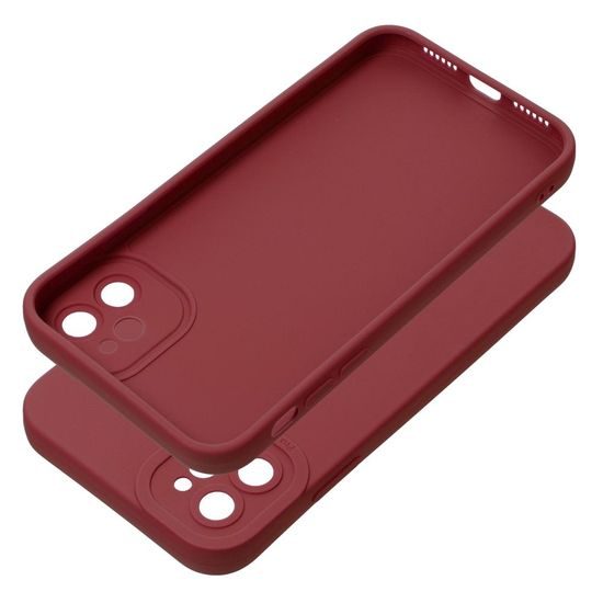 Obal / kryt na Apple iPhone 11 červené - Roar Round Corner Magnetic Flip Case