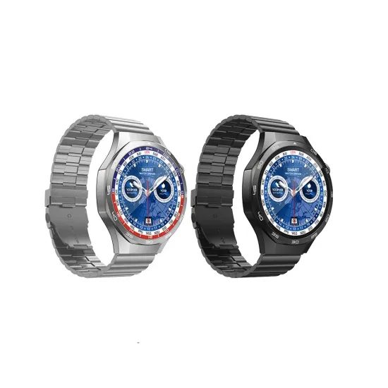 Chytré hodinky 1,53" TFT Hoco s funkcí volání stříbrné