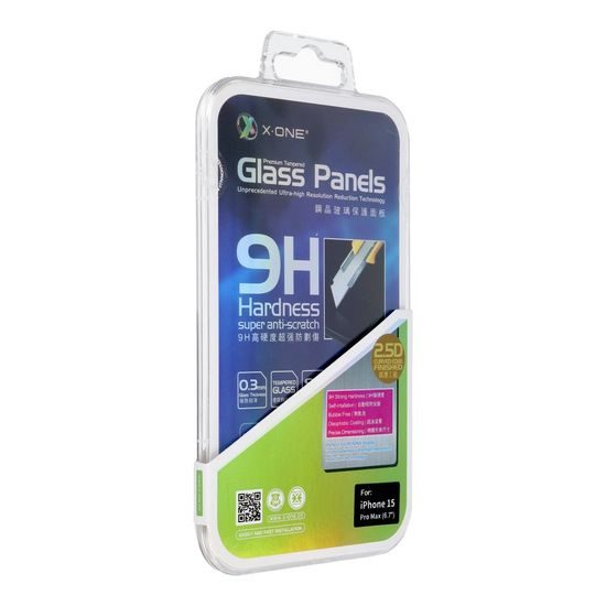 Tvrzené / ochranné sklo Apple iPhone 15 Pro Max - Tempered Glass X-ONE
