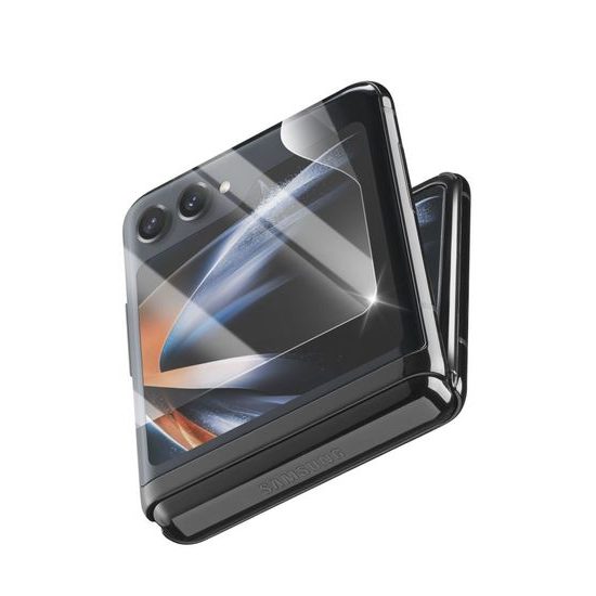 Ochranná fólie displeje pro Samsung Galaxy Z Flip5 (2ks v balení) - Cellularline