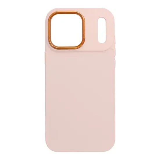 Obal / kryt na Apple iPhone 17 Pro Max růžový - FRAME