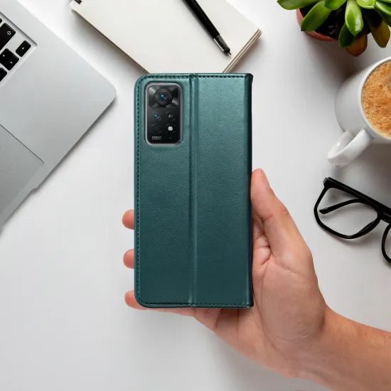 Pouzdro / obal na Xiaomi Redmi A5 tmavě zelené - knížkové Smart Magneto Book Case
