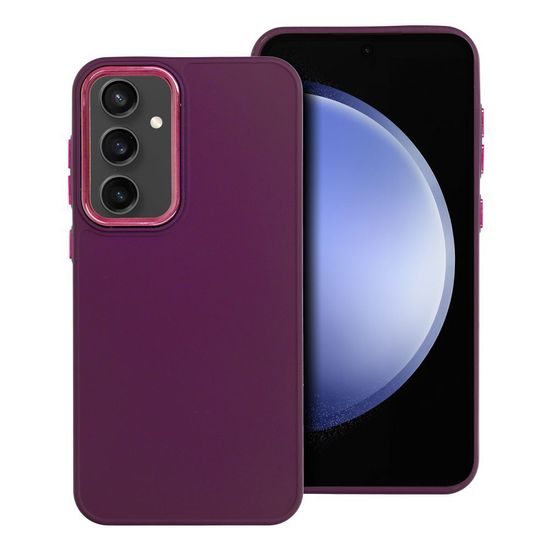 Obal / kryt na Smasung Galaxy S23 FE fialový - FRAME