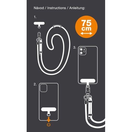 Echt Machršňůra univerzální šňůrka Aligator - neonová růžová