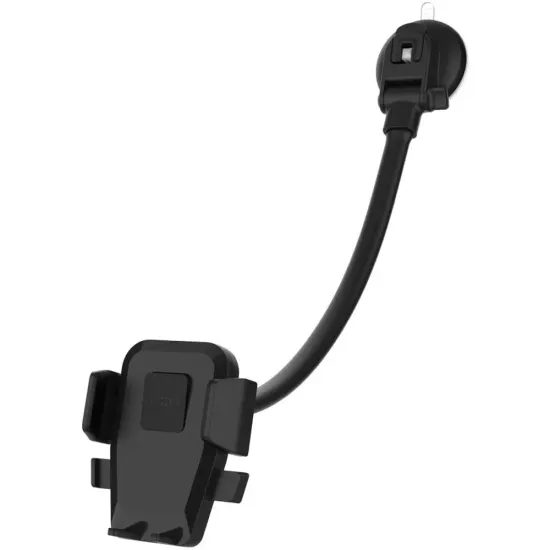 Univerzální držák do auta FIXED Iconiq Flex XL s flexibilní ohebnou nohou na sklo nebo na palubní desku