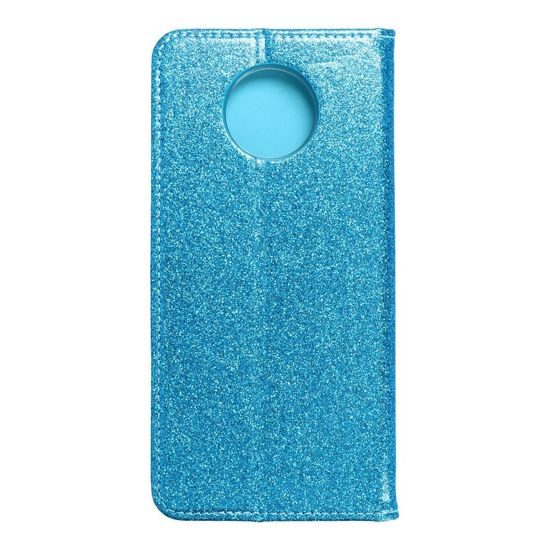 Pouzdro / obal na Redmi NOTE 9T 5G Forcell Shining Knížkové modré