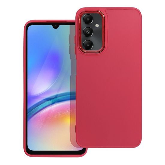 Obal / kryt na Samsung Galaxy A05s tmavoružový - FRAME