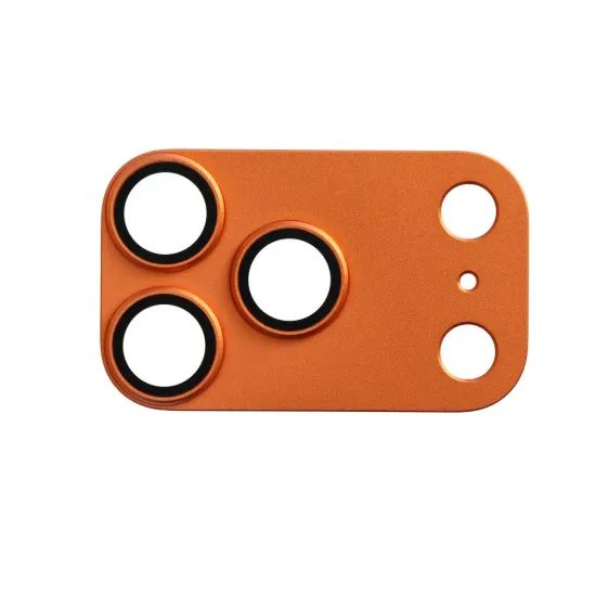 Tvrzené / ochranné sklo kamery Apple iPhone 17 PRO oranžové - Metal Glass