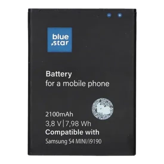 Baterie Samsung Galaxy S4 Mini/Ace 4 G357 (I9190) (náhrada za B500BE) 2100 mAh Li-Ion Blue Star premium