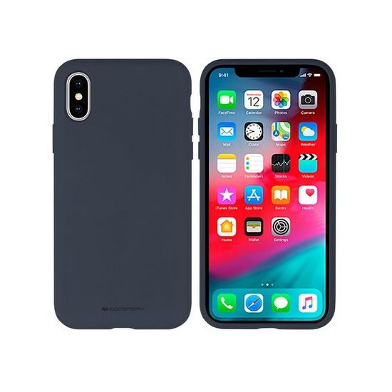 Obal / kryt na Samsung Galaxy A72 LTE modrý - Mercury Silicone