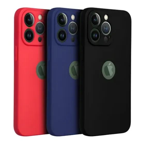 Obal / kryt na Apple iPhone 17 Pro Max červený - SOFT Case