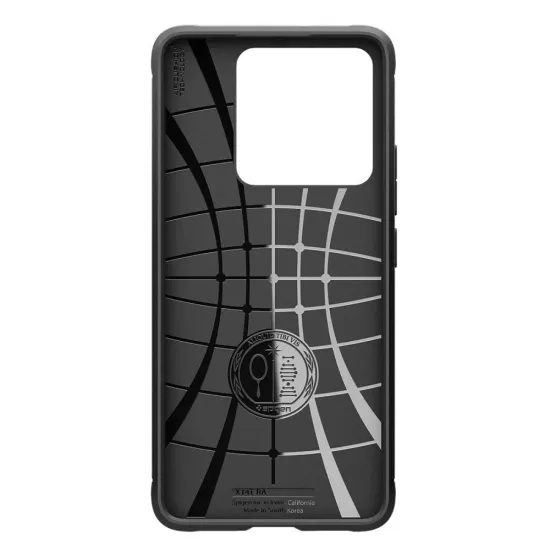 Obal / kryt na Xiaomi 14T čierne - SPIGEN case RUGGED ARMOR
