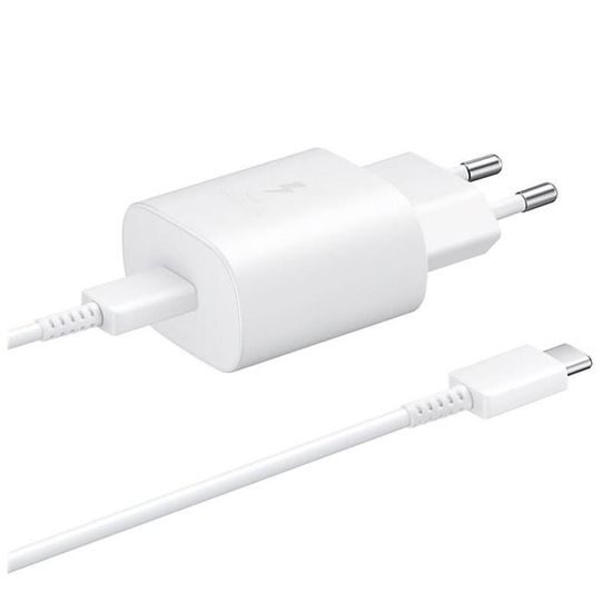 Nabíječka USB-C + kabel USB-C 1m 25W - original Samsung
