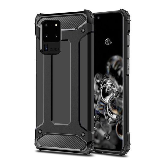 Obal / kryt pre Samsung Galaxy S20 Ultra čierny - Forcell ARMOR