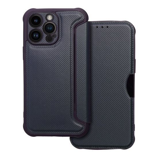 Puzdro / obal na Apple iPhone 14 Pro Max ( 6.7 ) modré - kniha RAZOR