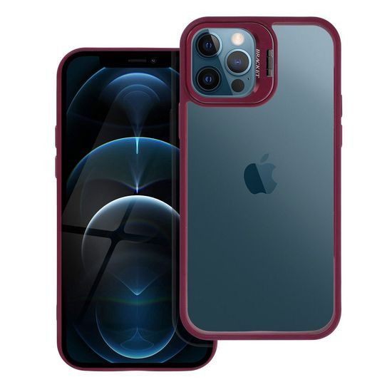 Obal / kryt na Apple iPhone 12 PRO fialové - BRACKET