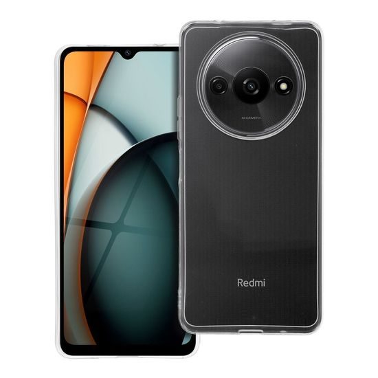 Obal / kryt na Xiaomi Redmi A3 4G - Transparentní - CLEAR Case