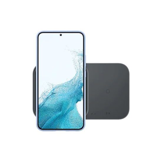 Duální bezdrátová nabíječka (15W), bez kabelu v balení černá - Samsung