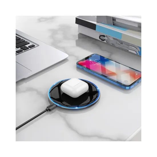 Bezdrátová nabíječka 2A 15W CW6 Pro černá - HOCO