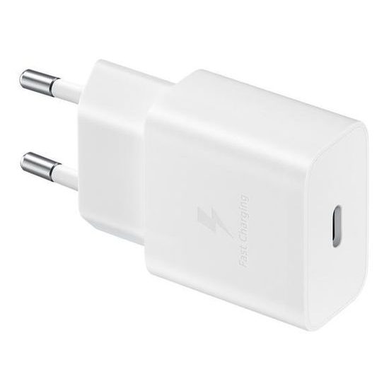 Nabíjačka Samsung s portom USB-C (15 W), biela
