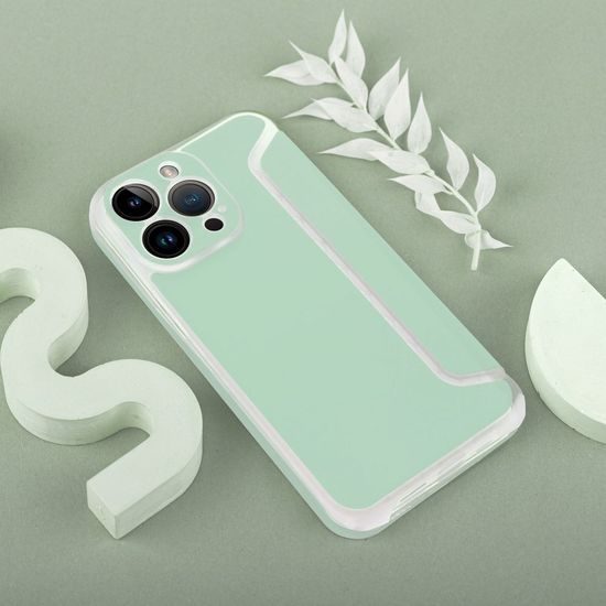 Pouzdro / obal na Apple iPhone 12 PRO zelené - knížkové PIANO