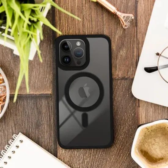 Obal / kryt na Apple iPhone 17 Pro černý - COLOR EDGE MagCover