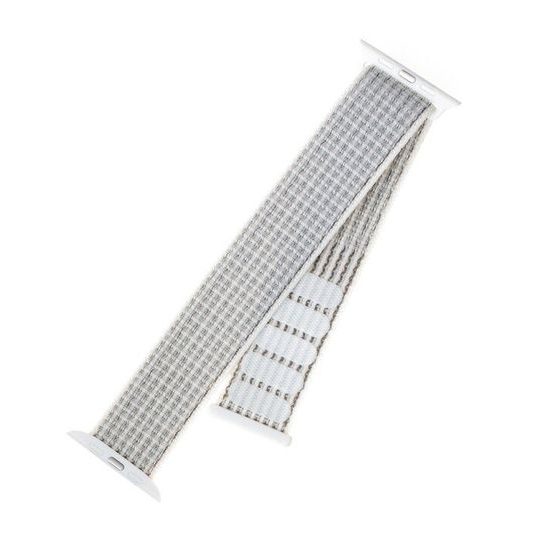 Nylonový remienok FIXED pre Apple Watch 38 mm / 40 mm biely
