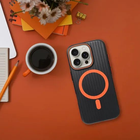 Obal / kryt na Apple iPhone 16 černý - Case SIMPLY