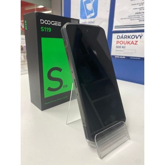 Doogee s119 8GB/512GB černý - použitý (A-)