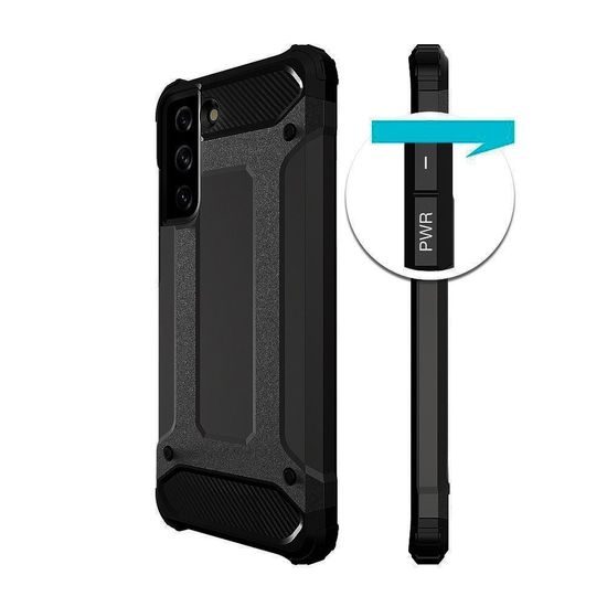 Obal / kryt pre Samsung Galaxy S22 čierny - Forcell Armor