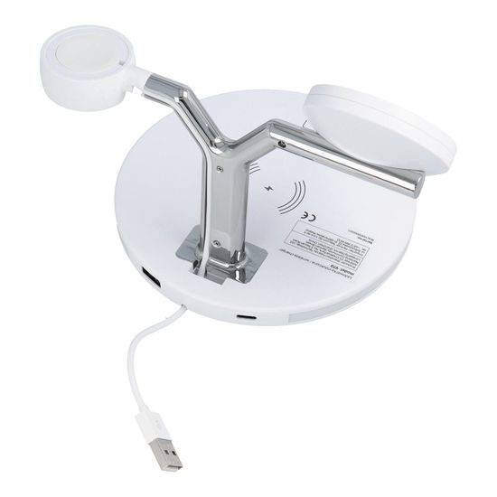 Bezdrátová nabíječka 3 v 1 25W s podporou MagSafe bílá