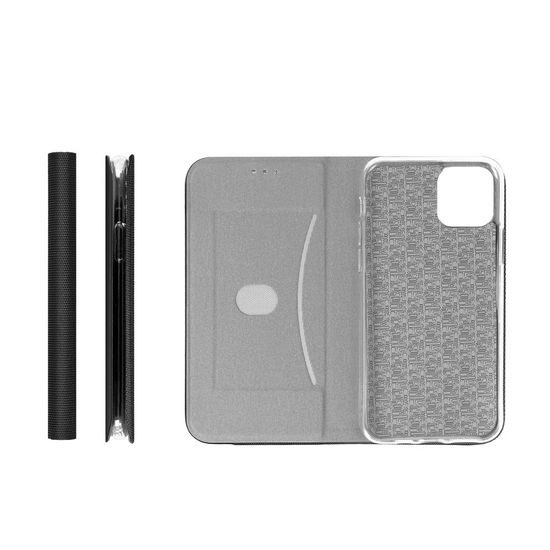 Pouzdro / obal na Xiaomi Redmi 13C černé - knížkové SENSITIVE