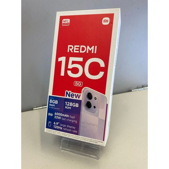 Xiaomi Redmi 15C 5G 4GB/128GB černý - zánovní