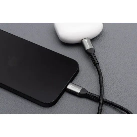 Kabel USB C / USB C QC4.0 PD 5A 240W 2 m černý -Forcell F-Energy